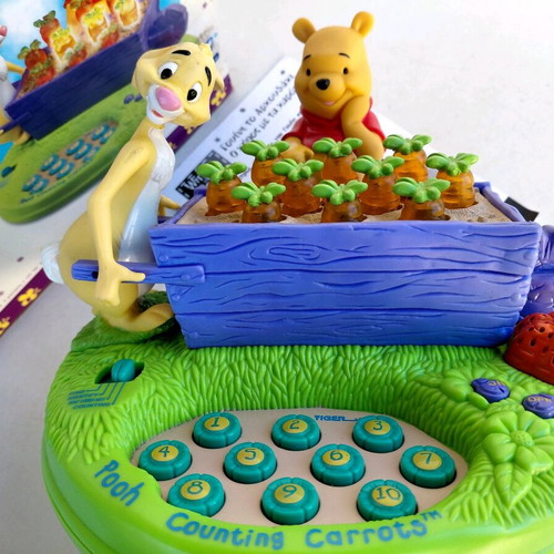 Winnie and the Garden with Carrots Tiger New