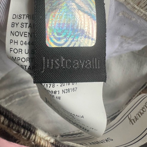 Just Cavalli leopard print pants like new