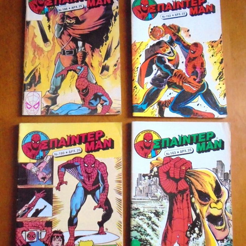 Spiderman vs Hobgoblin comics used, pack of 12 issues