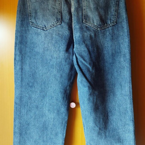 Trendyol High-Waist Jeans New, Straight Fit, Blue, XL