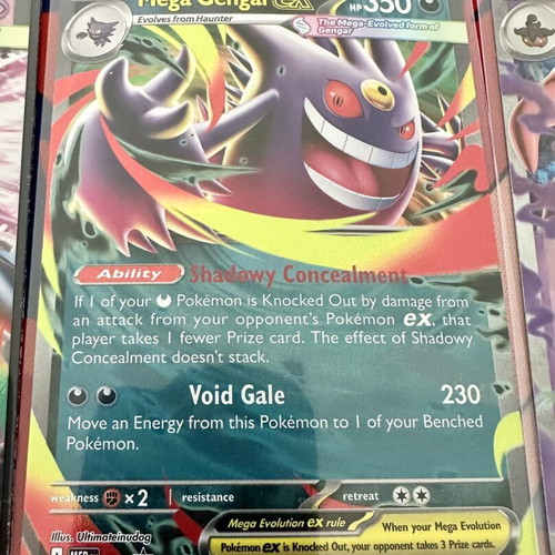 Pokémon TCG Chaos Rising ex Cards Lot near mint, 6 cards