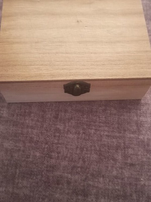 Wooden box new