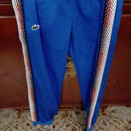 Lacoste pants used, size S, blue
