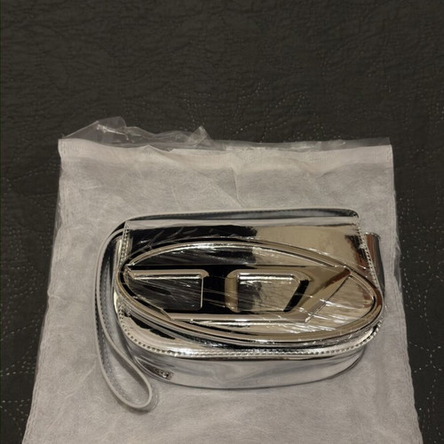Diesel bag, small, silver