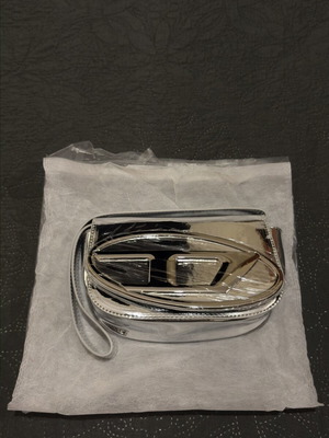 Diesel bag, small, silver