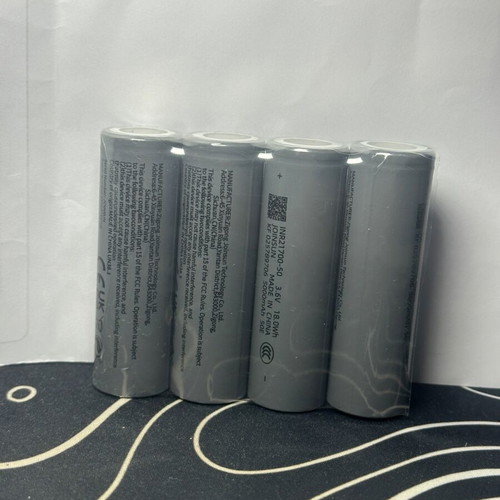 Rechargeable lithium batteries 21700 5000mAh set new
