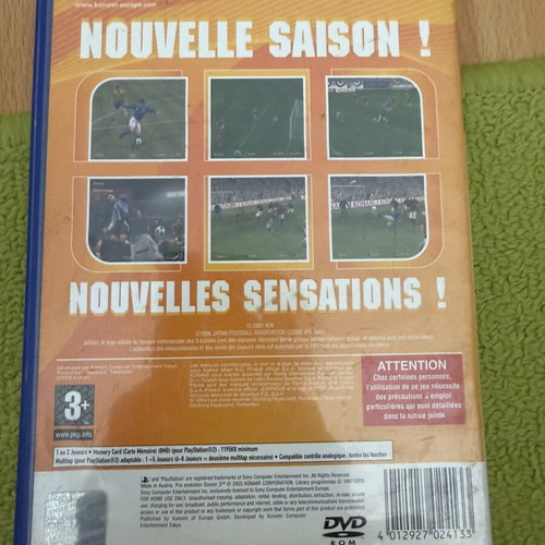 Pro Evolution Soccer 3 PS2 game