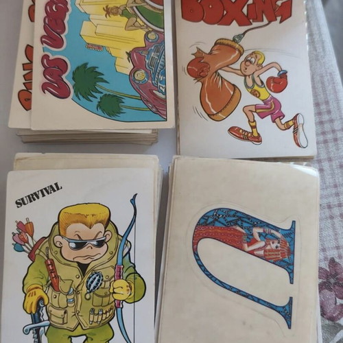 Panini παλιές κάρτες σαν καινούργιο, πακέτο 70 κομματιών