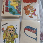 Panini παλιές κάρτες σαν καινούργιο, πακέτο 70 κομματιών
