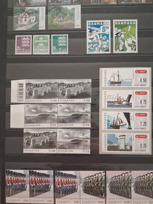 Various Danish stamps new MNH