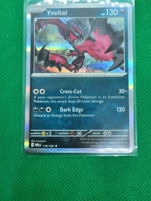 Yveltal Holo Rare Pokemon TCG card in excellent condition