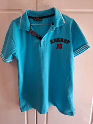 Polo shirt turquoise size M-L like new