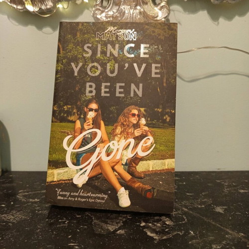 Since You've Been Gone by Morgan Matson like new, English novel