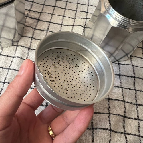 Espresso coffee maker used
