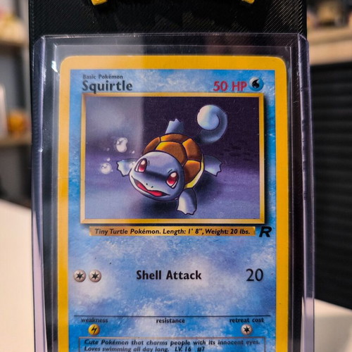 Squirtle #68 from Team Rocket set new