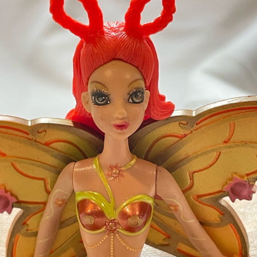 Barbie Fairytopia Sunburst mini doll used 13cm