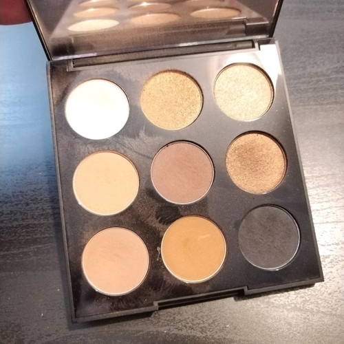 Morphe eyeshadow palette used