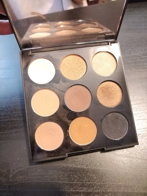 Morphe eyeshadow palette used