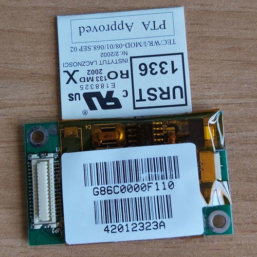 Toshiba Modem Board 1353A-L4AINT used in excellent condition