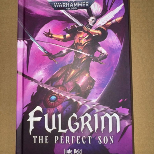 Warhammer 40,000 Fulgrim The Perfect Son hardcover like new