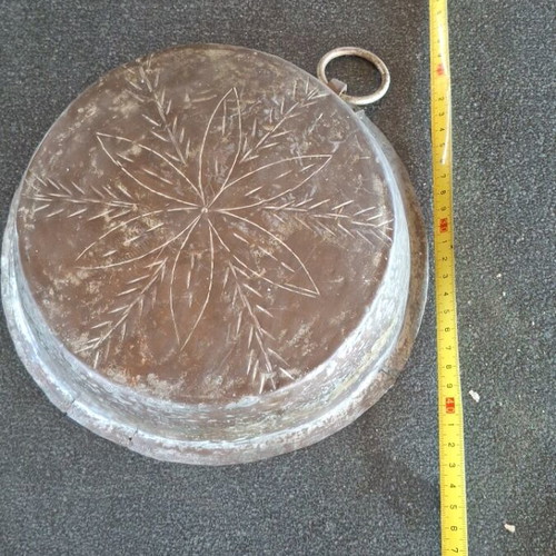 Copper pot vintage used, 700 grams, decorative