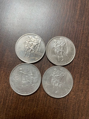 Athens 2004 500 Drachmae Commemorative Coin Set like new, 4 pieces