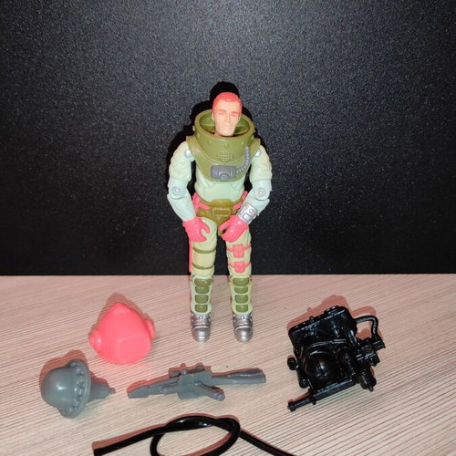 G.I.JOE Deep-Six (v2) 1989 action figure used, complete with accessories