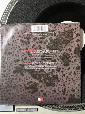 1991 MSG - Nightmare , Vinyl, 7", 45 RPM, Single, Stereo
