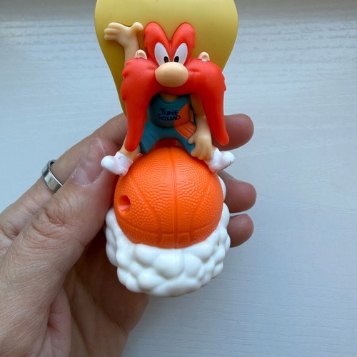 Yosemite Sam figure from McDonald’s Happy Meal used, Looney Tunes Space Jam 2020, 2 pieces