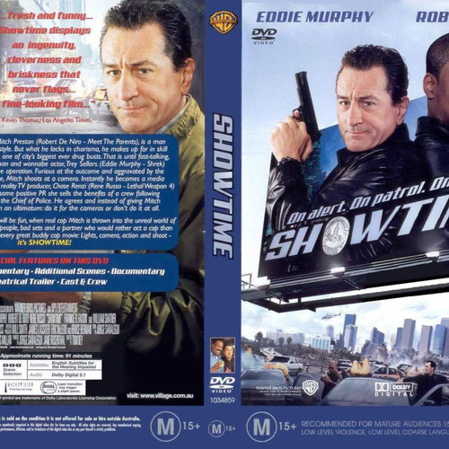 Showtime DVD new with Greek subtitles