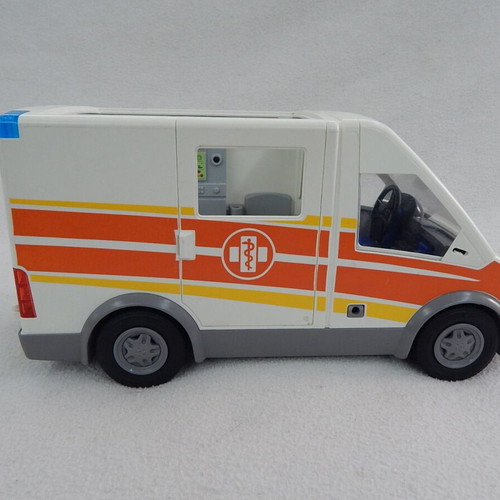 Playmobil toy car 2004 used, made in Germany, missing parts