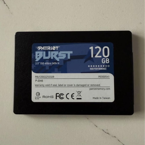 Patriot SSDs like new, 256GB and 120GB