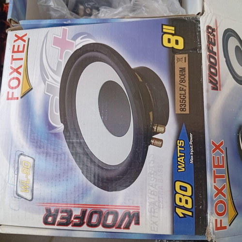 Woofer/Subwoofer 8" Foxtex D&B 835GLF/80H new, 2 pieces