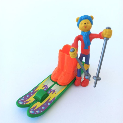 Collectible skier figure like new, 00's
