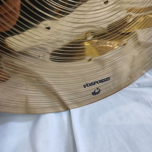 Turkey cymbal set B08, new, 5 pieces with drumsticks