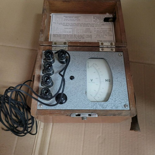 Vintage measuring instruments used, pack of 6 units