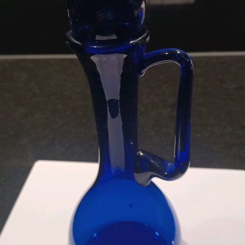 Serving set for raki made of blown glass like new