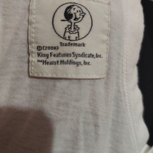 Miss Sixty 2008 numbered vintage tank top with Olive Oyl pop art