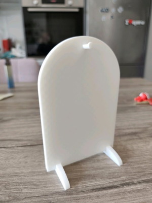Keychain Display Stand new, white minimal