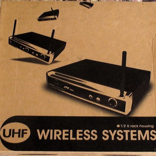 JTS US-8010D MH-700D wireless microphone like new for voice and singing