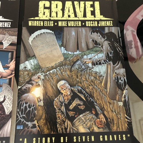 Gravel set of 22 comics new, Warren Ellis, Avatar Comics, 2007