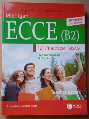 Michigan ECCE (B2) Teacher's 12 Practice Tests like new - Teacher's edition