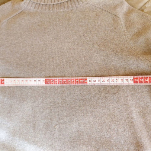 Massimo Dutti wool and cashmere turtleneck like new, S/M, beige-gray