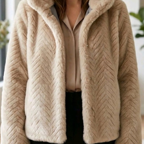 BSB fur size 40 like new, beige