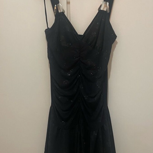 Vintage dress size S black like new, airy and light