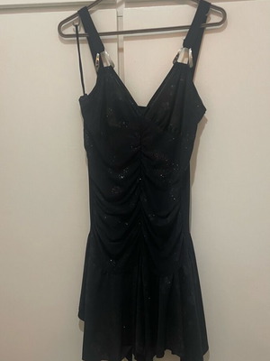 Vintage dress size S black like new, airy and light