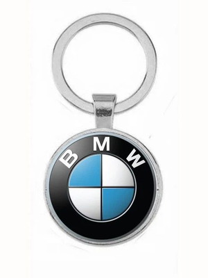 BMW στρογγυλό μπρελόκ με λογότυπο