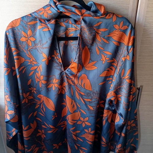 Zara Woman Blouse Large green like new