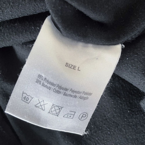 Solit T-shirt short sleeve Large used, black