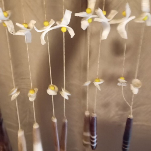Bird hanging mobile used